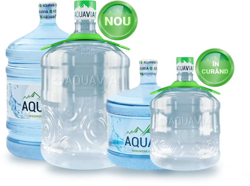 Peturi de apa plata natural alcalina AQUAVIA Smart Thank.